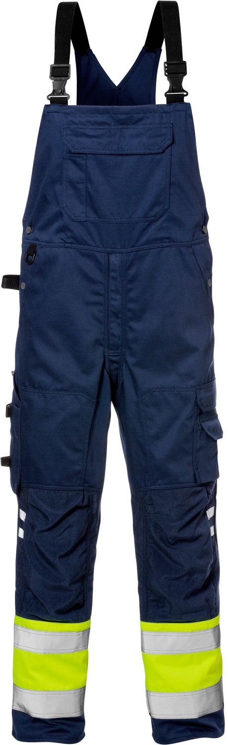 FRISTADS High Vis Latzhose Kl. 1 1025 PLU Größe 104