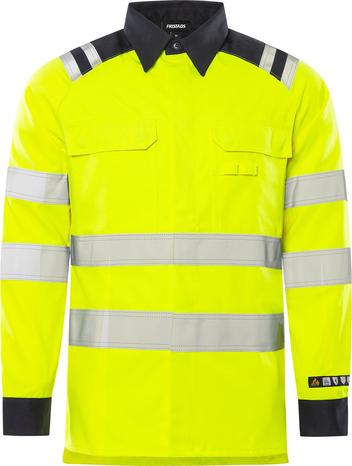 FRISTADS Flamestat High Vis Hemd Kl. 3 7050 ATS Größe XS