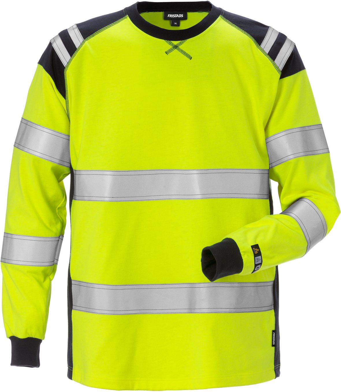 FRISTADS Flamestat High Vis T-Shirt, la Kl. 3 7077 TFLH Größe 4XL