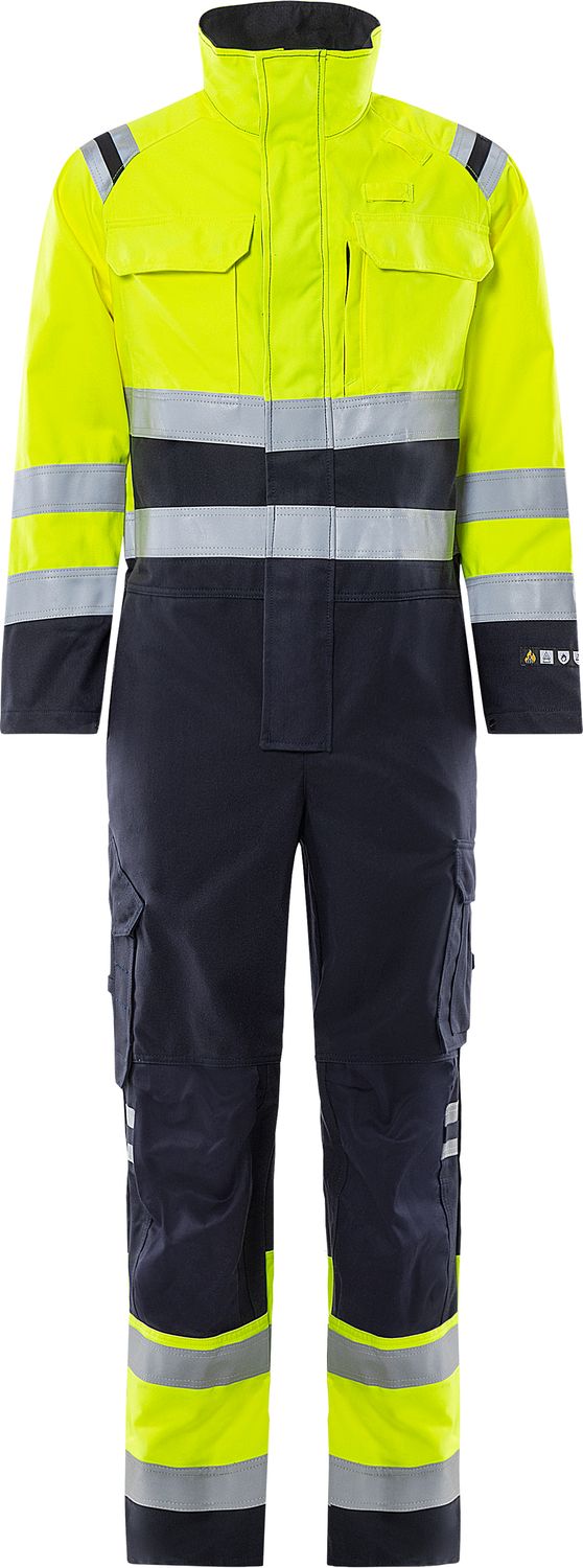 FRISTADS Flamestat High Vis Overall Kl. 3 8175 ATHS Größe XS