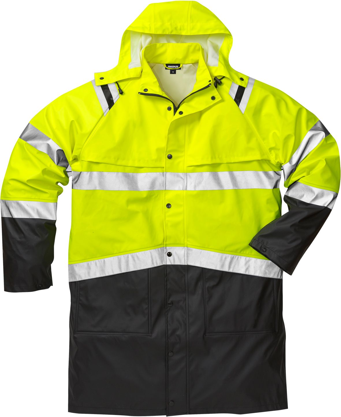 FRISTADS High Vis Regenmantel Kl. 3 4634 RS Größe M