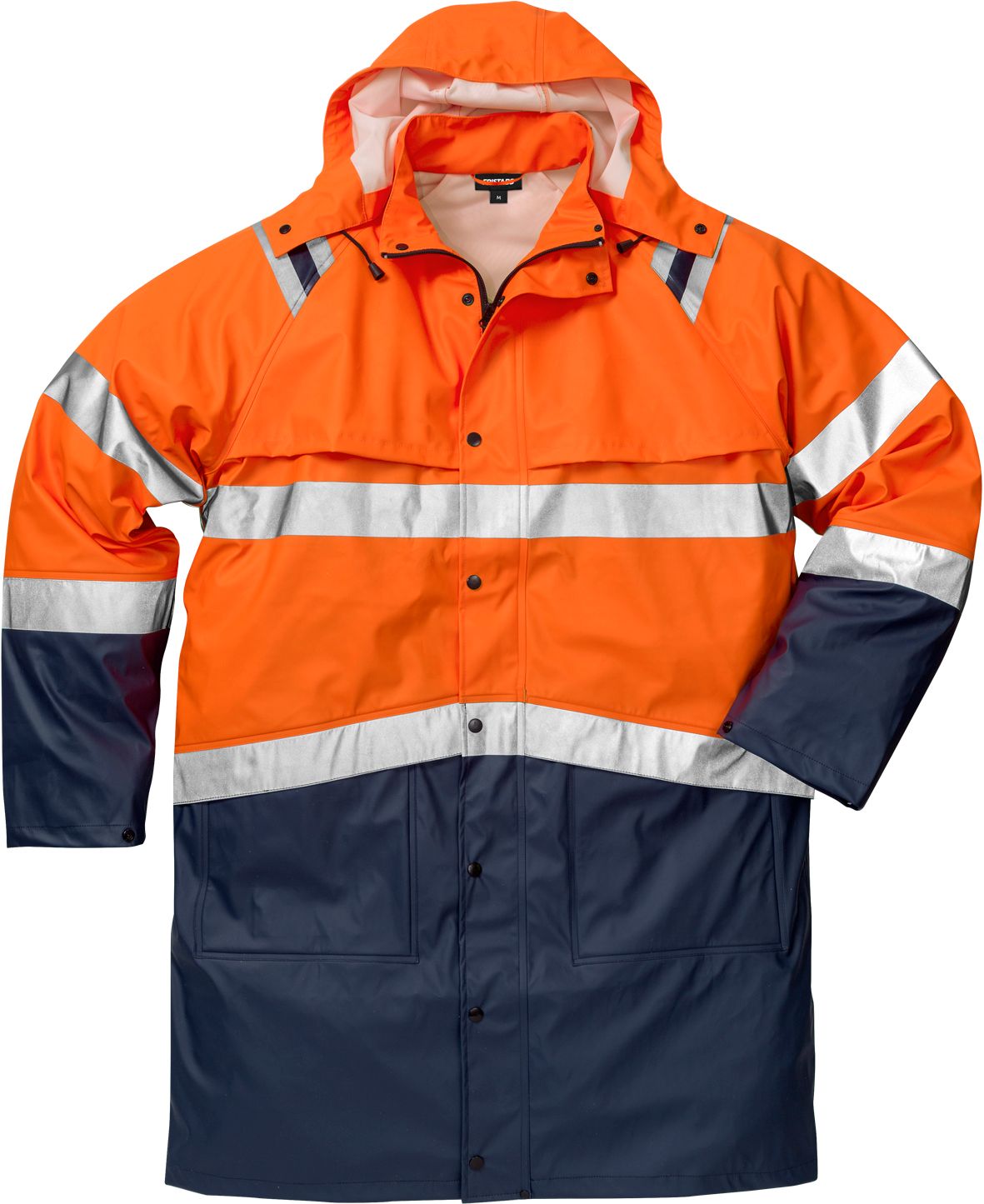 FRISTADS High Vis Regenmantel Kl. 3 4634 RS Größe L