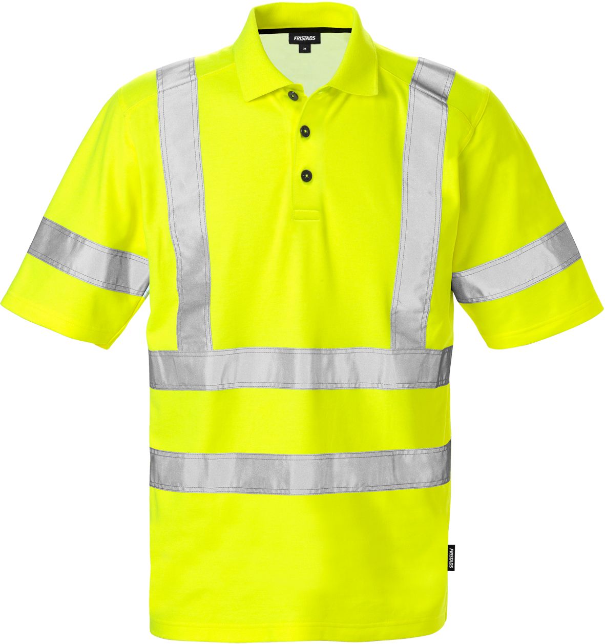 FRISTADS High Vis Poloshirt 7025 Kl. 3 PHV Größe 3XL