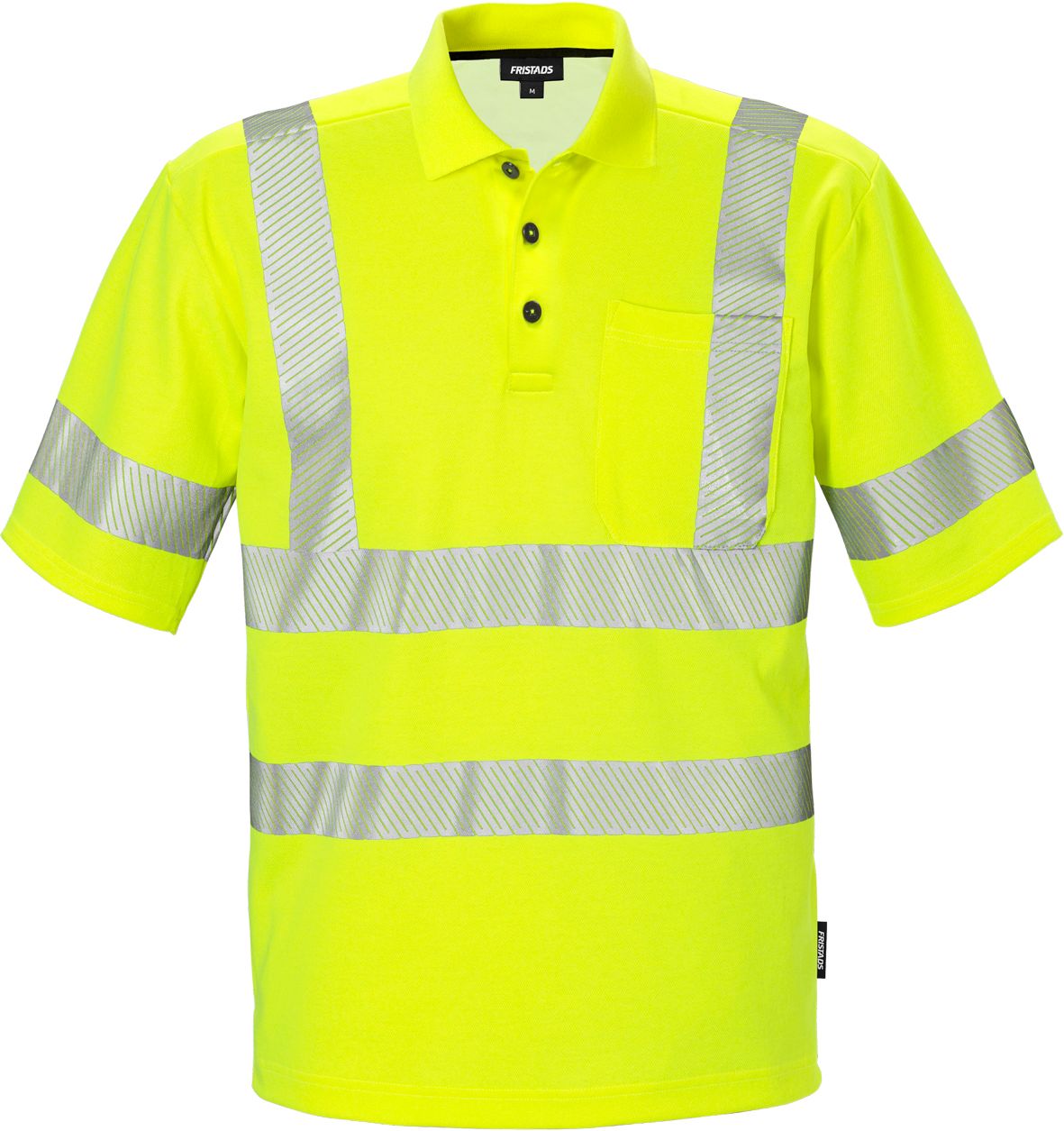 FRISTADS High Vis Poloshirt Kl. 3 7406 PHV Größe M