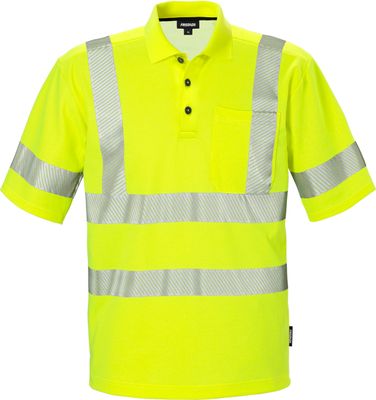 FRISTADS High Vis Poloshirt Kl. 3 7406 PHV Größe 3XL