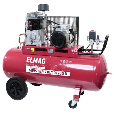ELMAG Kompressor MEISTER 710/10/200 D