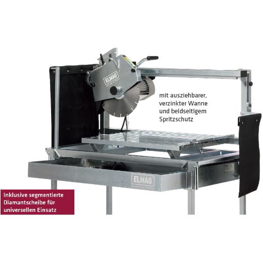 ELMAG Steintrennmaschine (inkl. Dia)