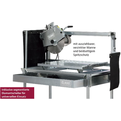 ELMAG Steintrennmaschine (inkl. Dia)