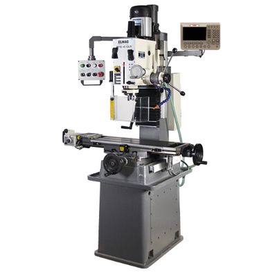 ELMAG Getriebe Fräs- und Bohrmaschine MFB 45 GLH inkl. 3-Achs digitale Positionsanzeige