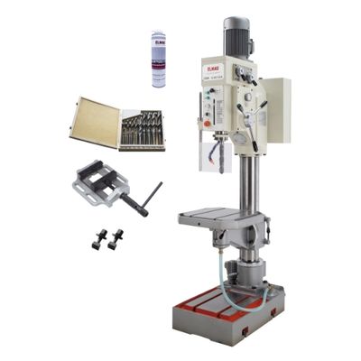 ELMAG Getriebe-Säulenbohrmaschine GBM 4/40 SGA - Set