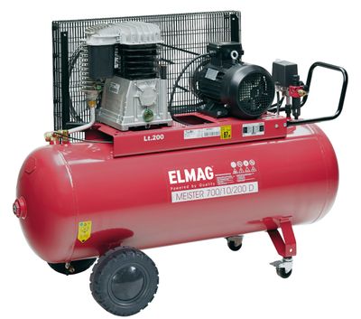 ELMAG Kompressor MEISTER 700/10/200 D