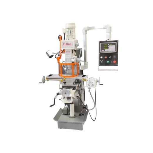 ELMAG Getriebe Fräs- und Bohrmaschine Modell MFB 50 L inkl. 3-Achs Digitale Positionsanzeige