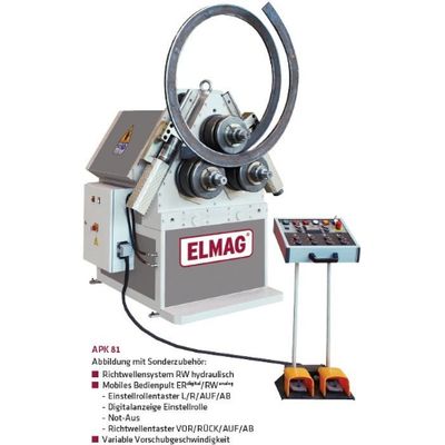 ELMAG Hydraulische Ringbiegemaschine APK 81
