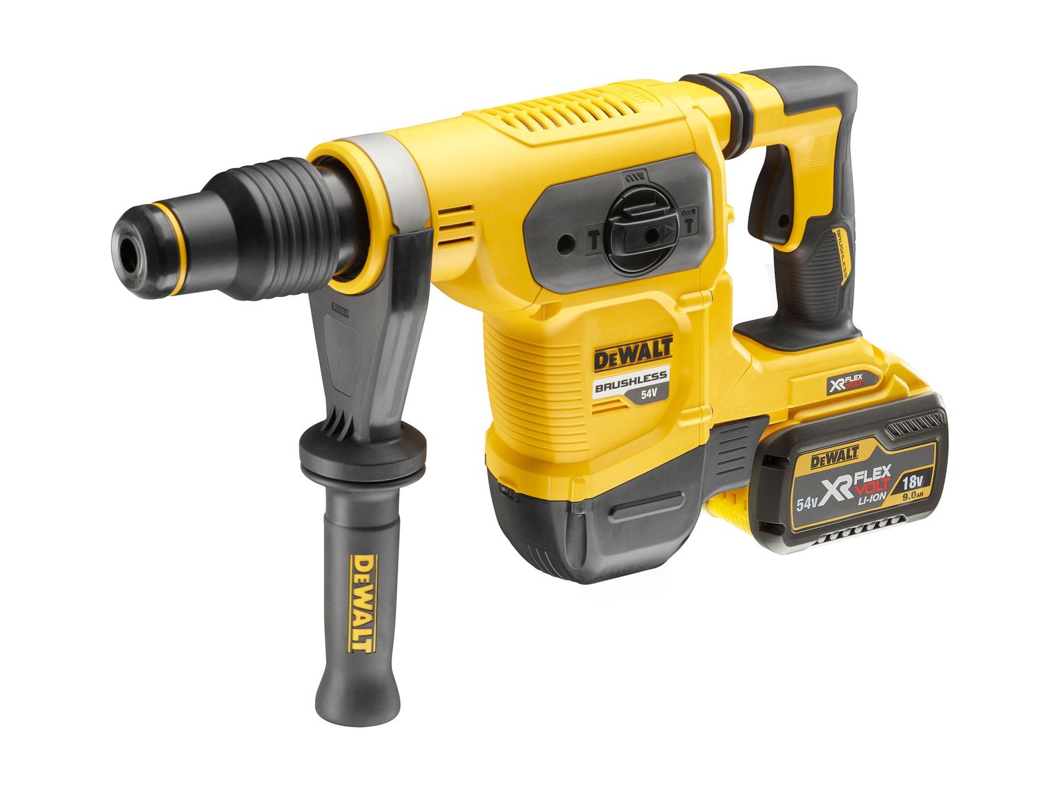 DEWALT Flexvolt DCH481X2-QW Akku-Kombihammer SDS-max, 54V