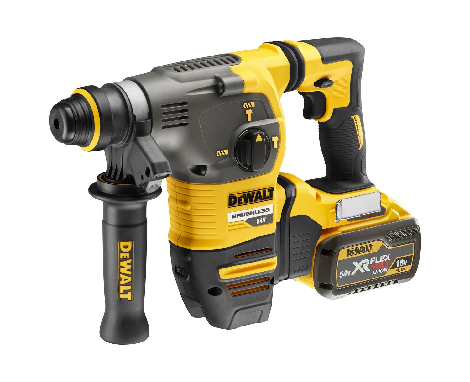 DEWALT Flexvolt DCH333X2-QW Akku-Kombihammer SDS-plus, 54V