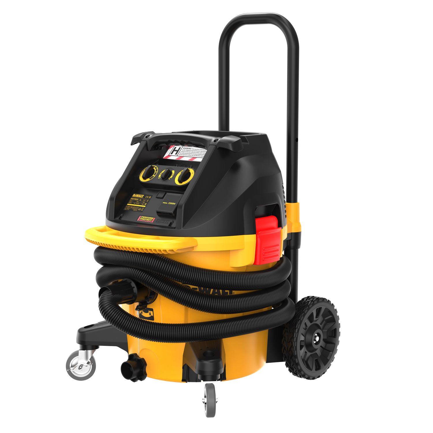 DEWALT DWV905H-QS Industrie Nass+ Trockensauger H-Klasse