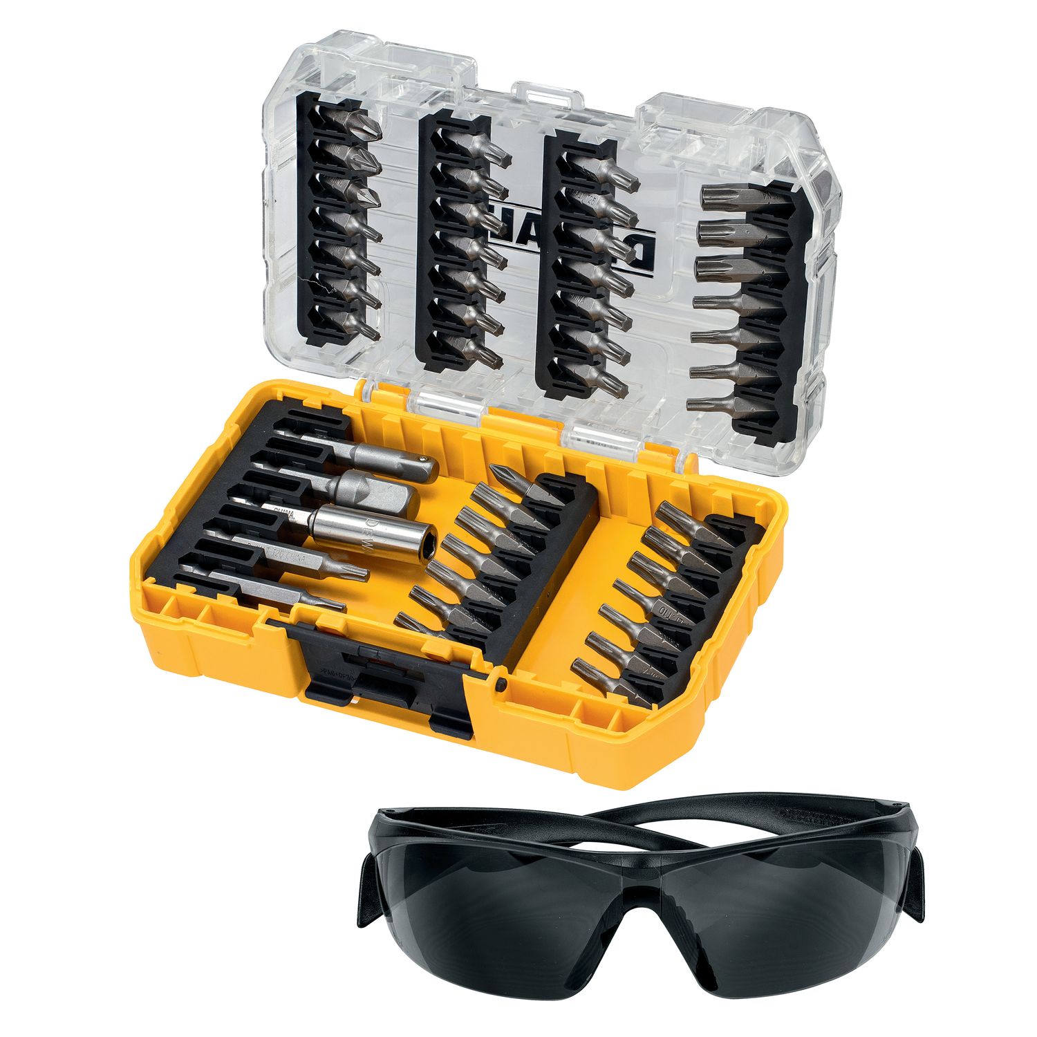 DEWALT DT70704-QZ Bit-Set 47-tlg. inklusive Brille