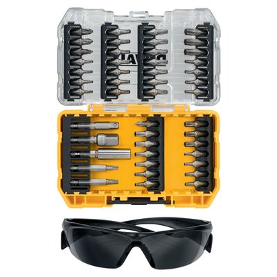 DEWALT DT70704-QZ Bit-Set 47-teilig inklusive Brille