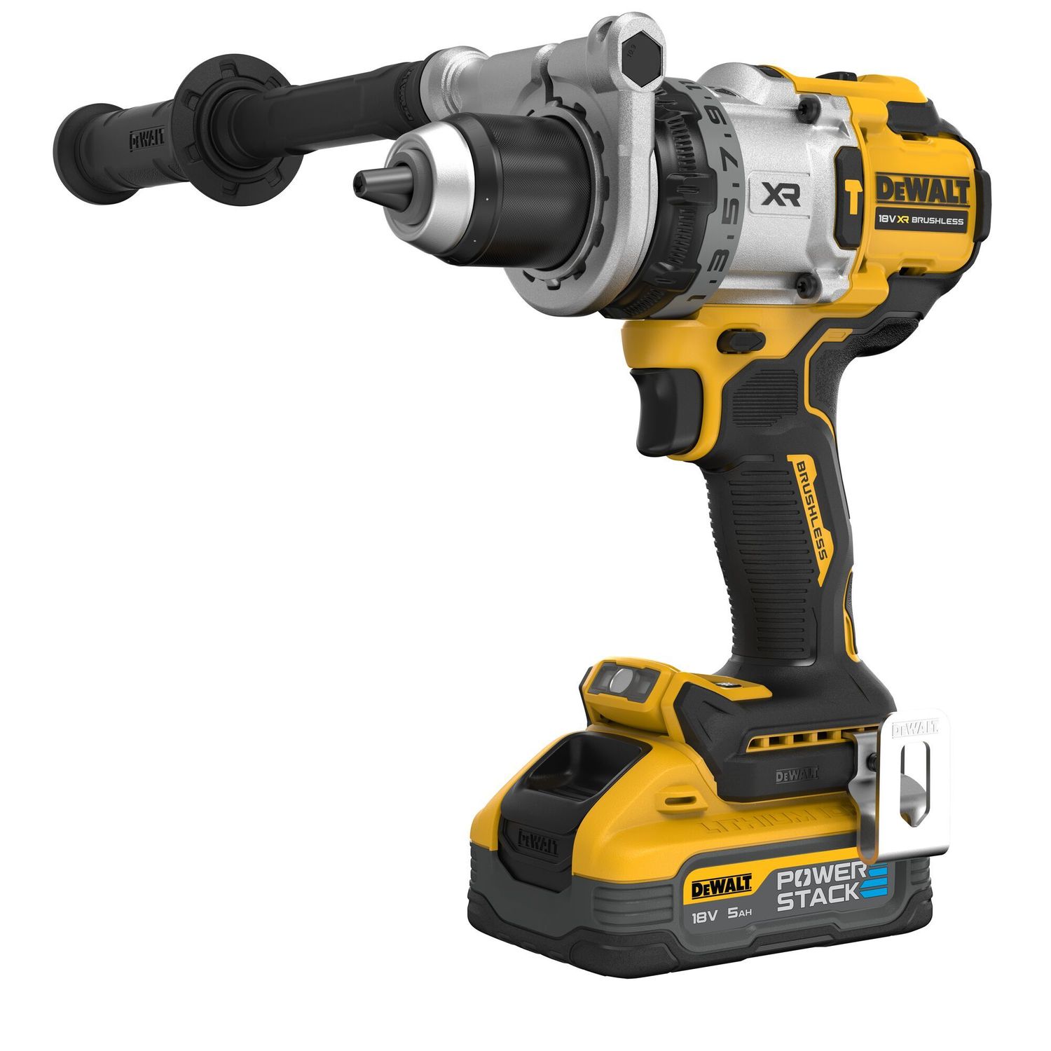 DEWALT DCD1007H2T-QW Akku-Schlagbohrschrauber 18V / 5 Ah