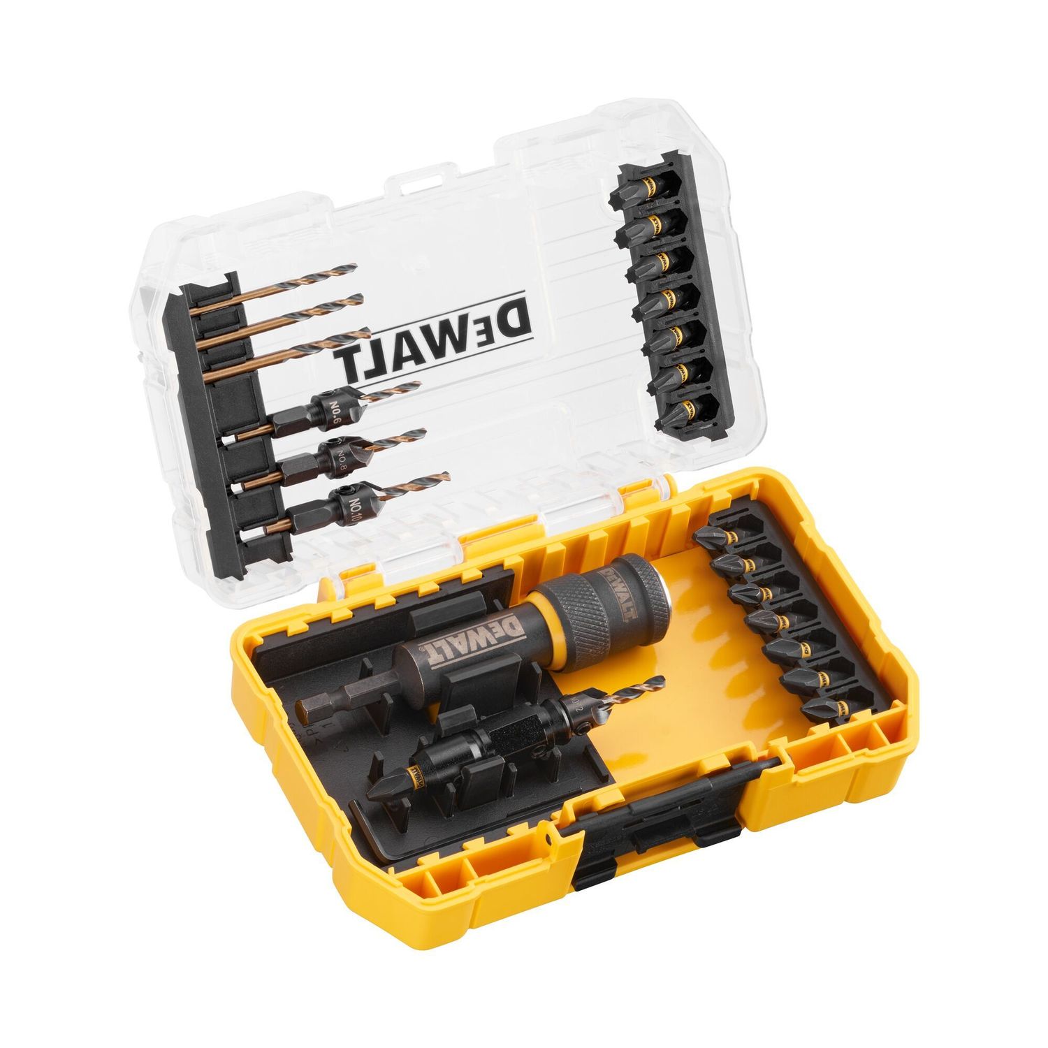 DEWALT DT70779T-QZ FLEXTORQ Wechseladapter Bit&amp;Bohrer-Set