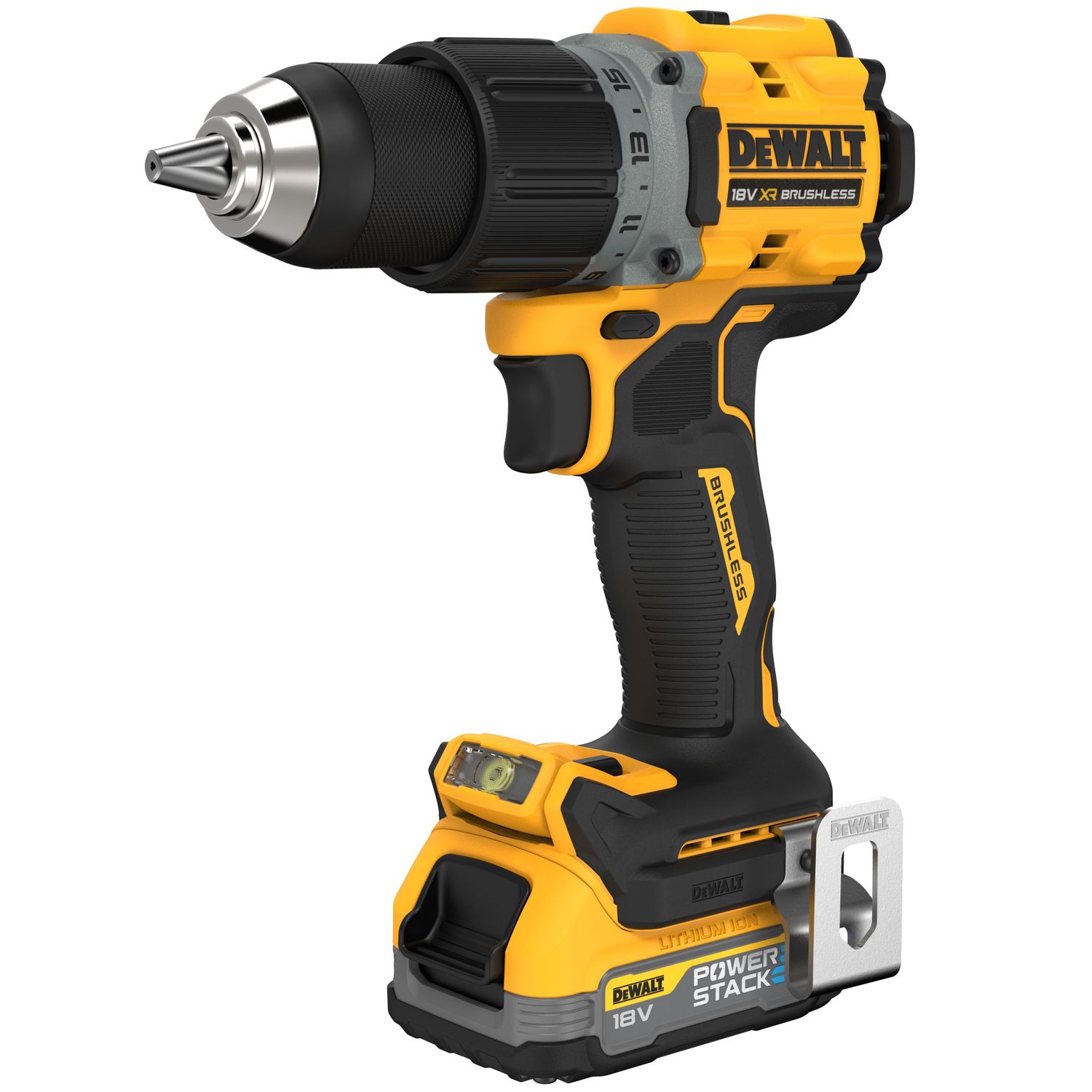 DEWALT DCD800E2T-QW Akku-Bohrschauber, 18V / 1,7Ah