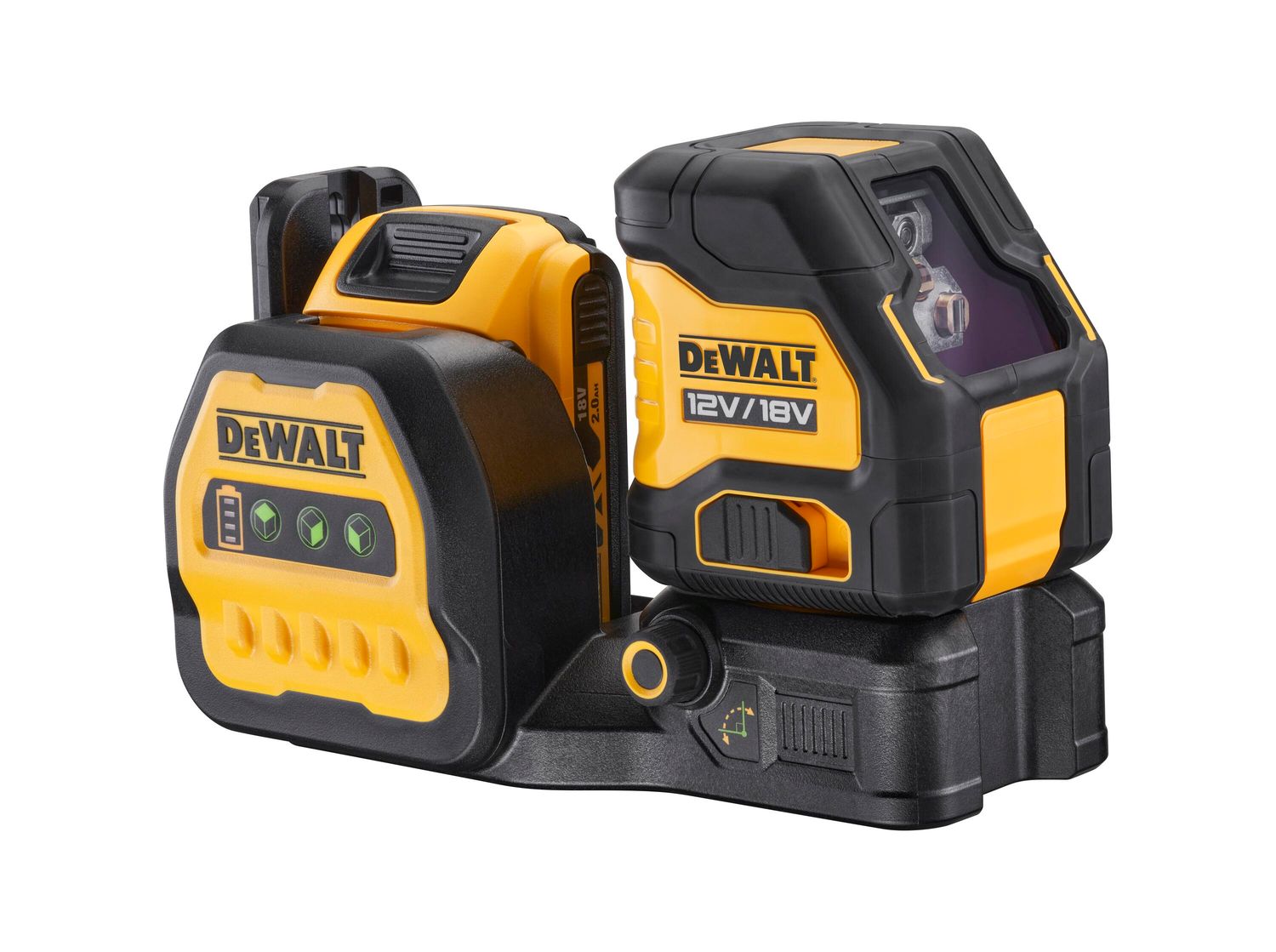 DEWALT DCE088D1G18-QW Kreuzlinien-Laser Gruen, 18V