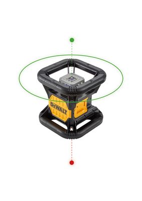 DEWALT DCE079D1G-QW Rotationslaser,Vertikal-Lot dopp.,gruen
