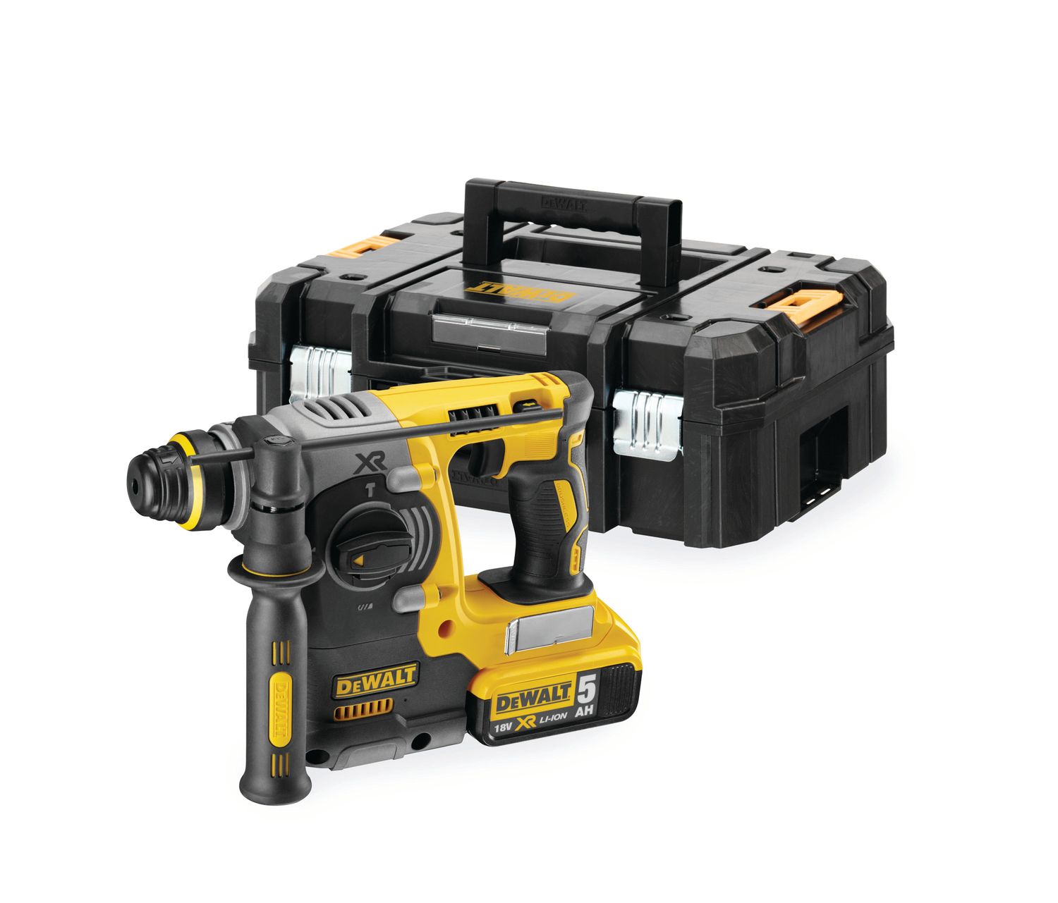 DEWALT DCH273P2T-QW Akku-Kombihammer, 18V / 5,0Ah