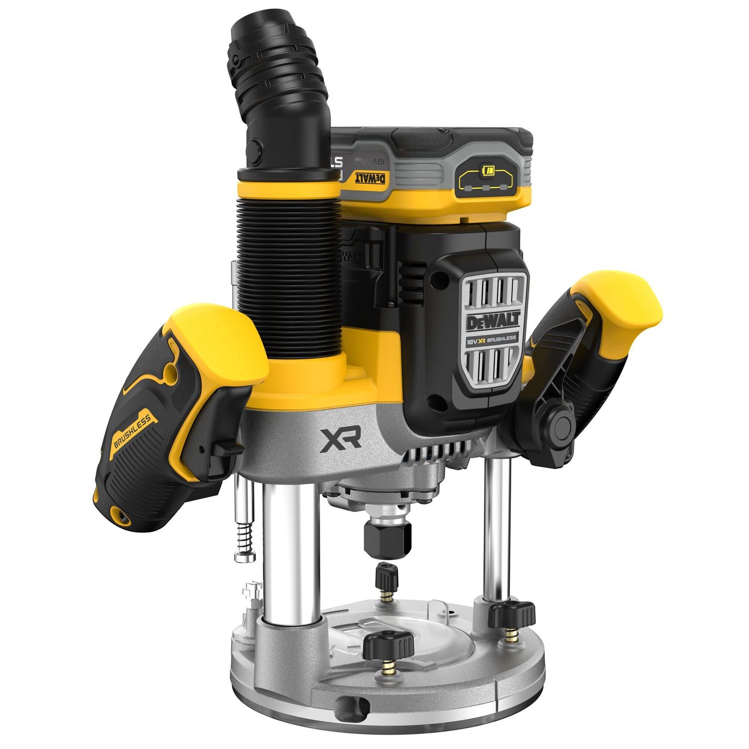 DEWALT DCW620H2-QW Akku-Oberfräse, 18 V / 5 Ah