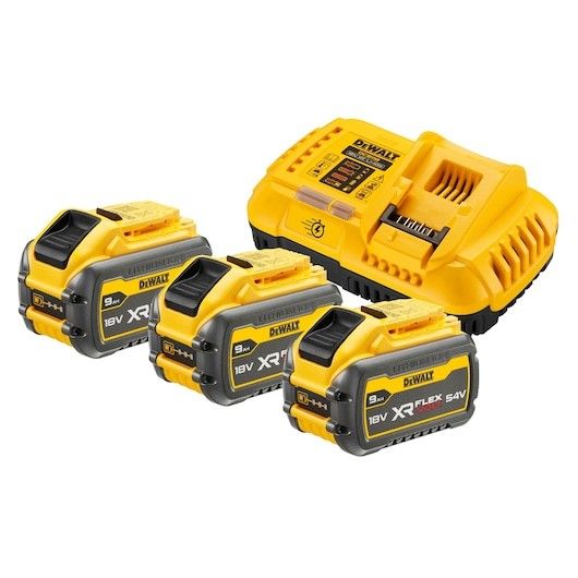 DEWALT Flexvolt DCB118X3-QW Starter-Set 3xAkku 54V /162 Wh