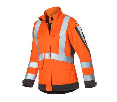 KÜBLER PROTECTIQ HIGH VIS Damen Jacke arc2 PSA 3 warnorange/anthrazit 54