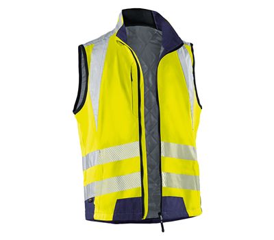 KÜBLER REFLECTIQ Weste PSA 2 warngelb/dunkelblau 4XL