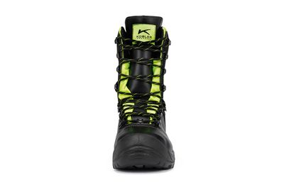 KÜBLER FOREST SCHNITTSCHUTZSTIEFEL S3 schwarz/warngelb 43