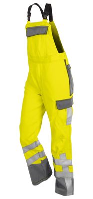 KÜBLER SAFETY 7 Latzhose PSA 3 warngelb/anthrazit 62