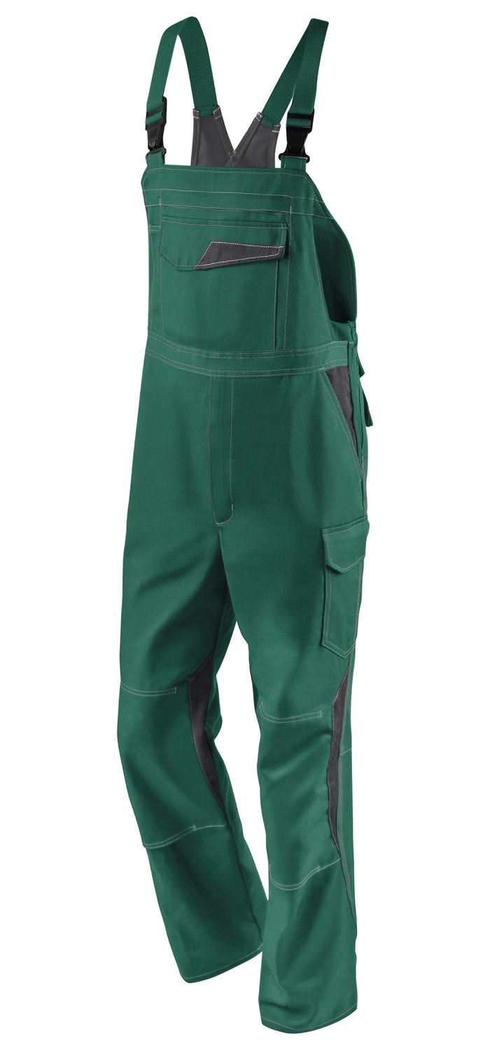 KÜBLER IMAGE DRESS NEW DESIGN Latzhose moosgrün/anthrazit 27