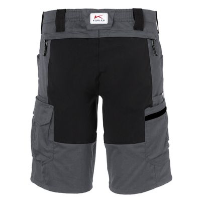 KÜBLER ACTIVIQ Stretchshorts anthrazit/schwarz 58