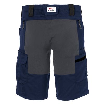KÜBLER ACTIVIQ Stretchshorts dunkelblau/anthrazit 56