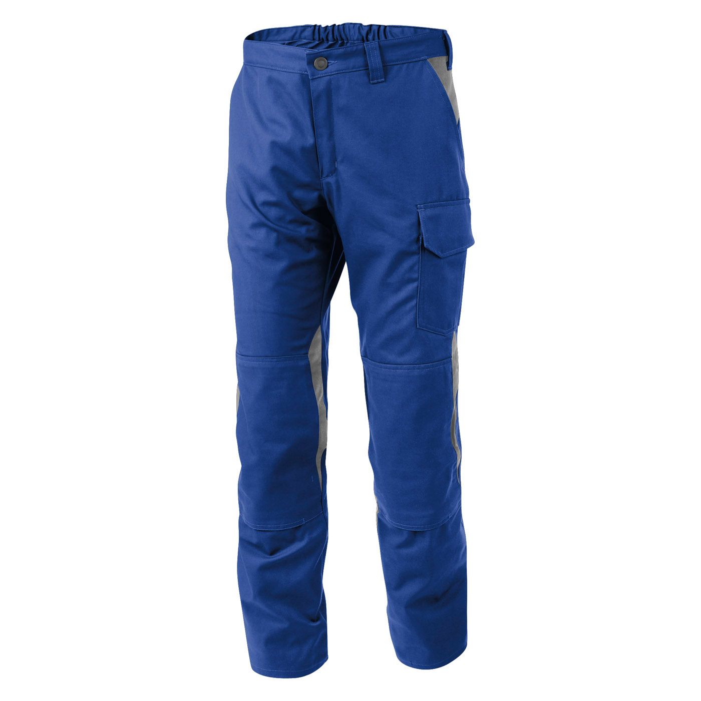 KÜBLER VITA cotton+ Hose blau/mittelgrau 40