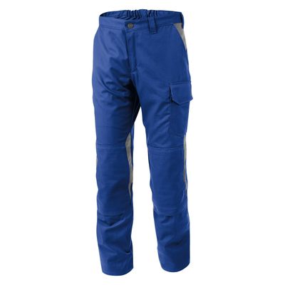 KÜBLER VITA cotton+ Hose blau/mittelgrau 40