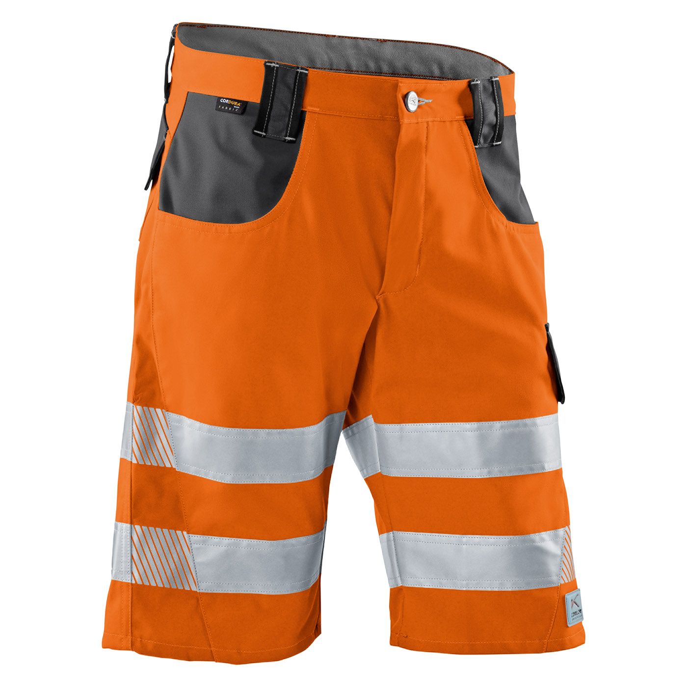 KÜBLER REFLECTIQ Shorts PSA 2 warnorange/anthrazit 56