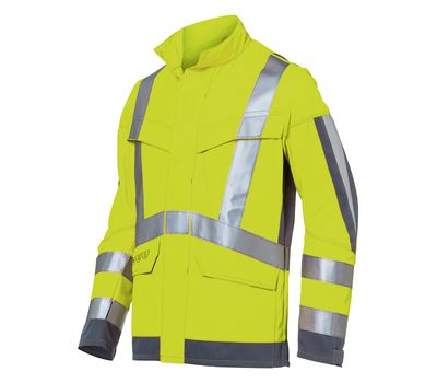 KÜBLER PROTECTIQ HIGH VIS Jacke arc2 PSA 3 warngelb/anthrazit 64
