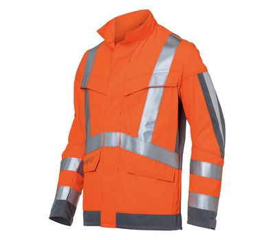 KÜBLER PROTECTIQ HIGH VIS Jacke arc2 PSA 3 warnorange/anthrazit 62