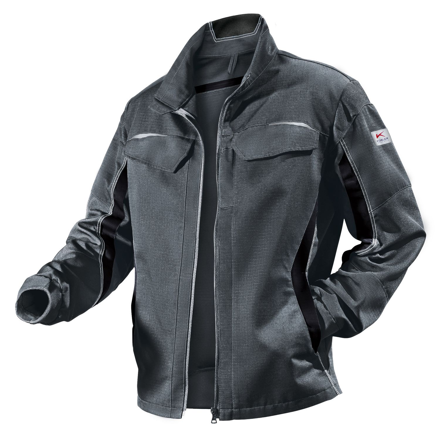 KÜBLER PULSSCHLAG Jacke anthrazit/schwarz 98