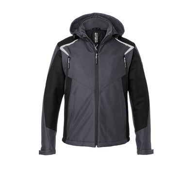 KÜBLER BODYFORCE Winter Softshell Jacke anthrazit/schwarz L