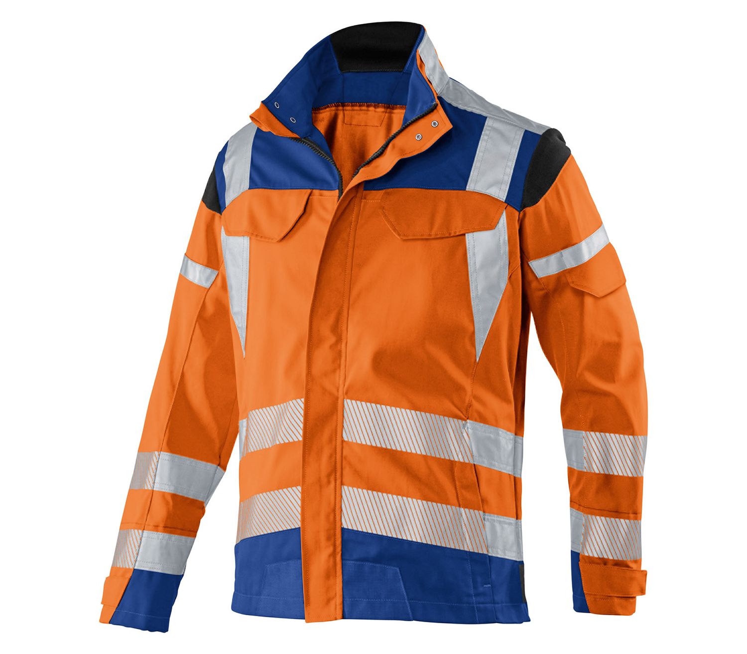 KÜBLER REFLECTIQ Jacke PSA 2 warnorange/blau 46