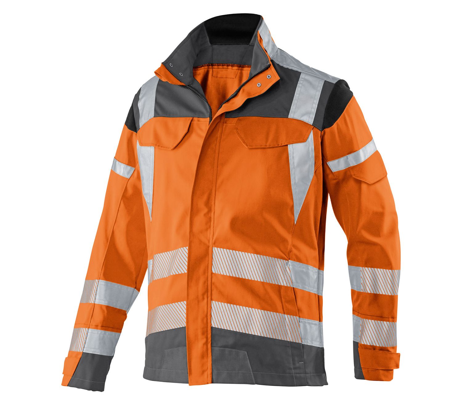 KÜBLER REFLECTIQ Jacke PSA 2 warnorange/anthrazit 52