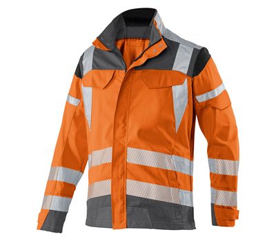 KÜBLER REFLECTIQ Jacke PSA 2 warnorange/anthrazit 52
