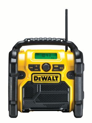 DEWALT DCR020-QW Akku- und Netz-Radio fuer 10,8 - 18V