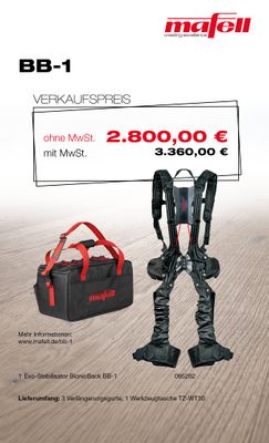 MAFELL Exo-Stabilisator BionicBack BB-1