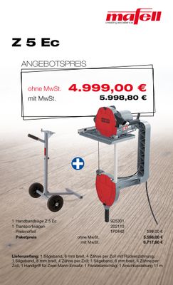MAFELL Handbandsäge Z 5 Ec